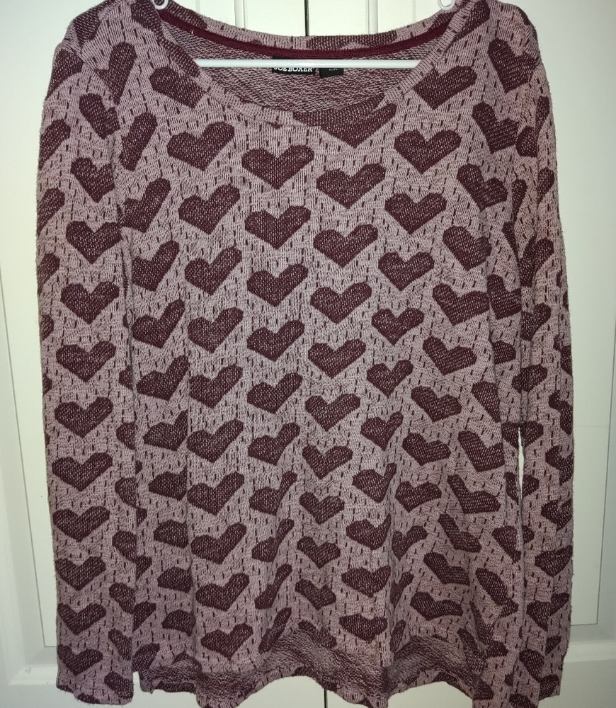 Joe Boxer heart sweater